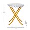 Flash Furniture 3PC Navy/White PE Rattan Folding Bistro Set FV-FWA085-NVY-WHT-GG - alternate 6